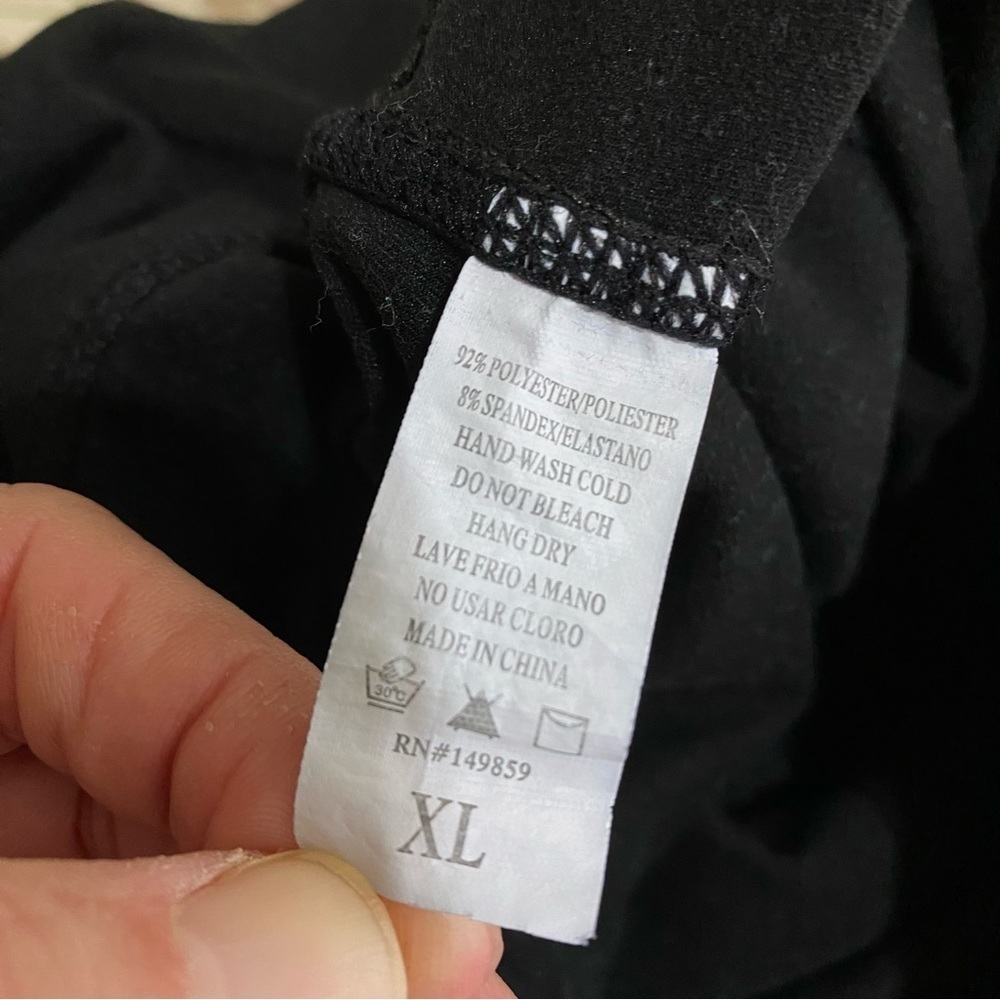 J.Village Classic Black Leggings w/ Pockets - Picture 2 of 7